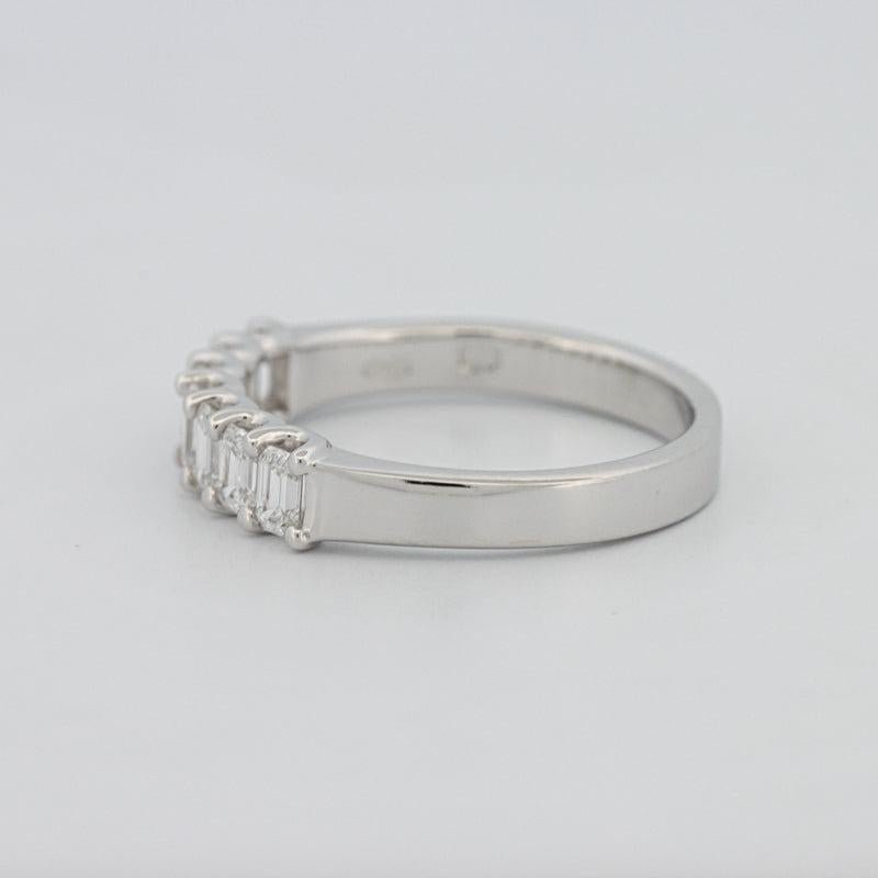 7 Half Emerald Eternity Ring - ZIZOV DIAMONDS