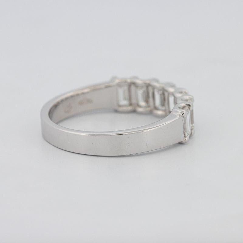 7 Half Emerald Eternity Ring - ZIZOV DIAMONDS