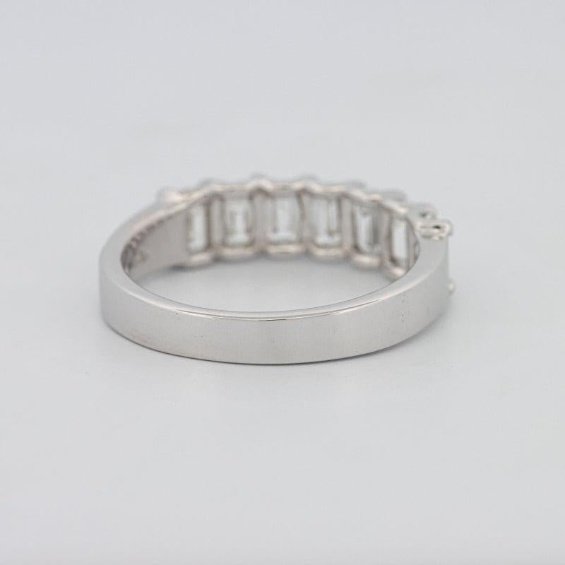 7 Half Emerald Eternity Ring - ZIZOV DIAMONDS