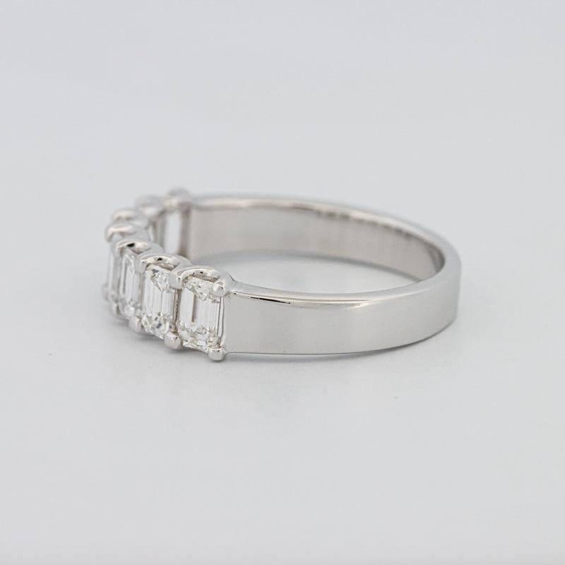 7 Half Emerald Eternity Ring - ZIZOV DIAMONDS