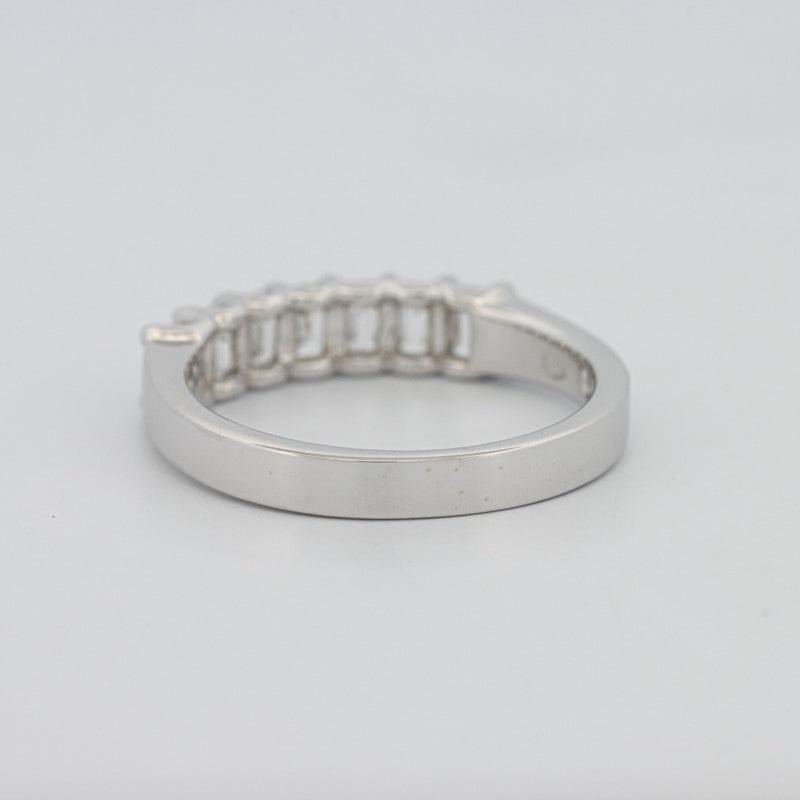 7 Half Emerald Eternity Ring - ZIZOV DIAMONDS