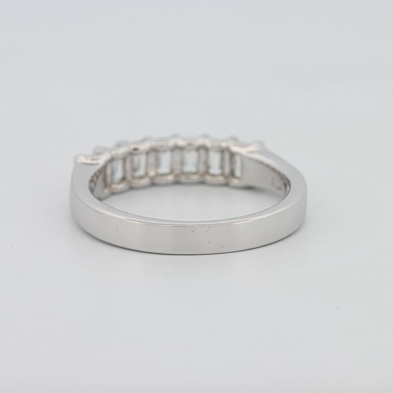 7 Half Emerald Eternity Ring - ZIZOV DIAMONDS