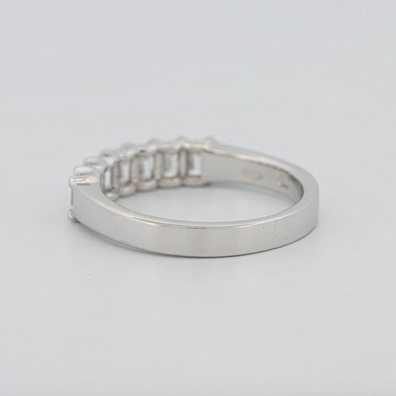 7 Half Emerald Eternity Ring - ZIZOV DIAMONDS