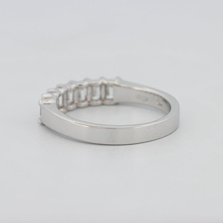 7 Half Emerald Eternity Ring - ZIZOV DIAMONDS