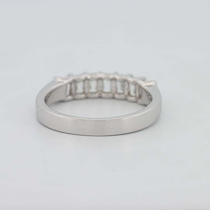 7 Half Emerald Eternity Ring - ZIZOV DIAMONDS