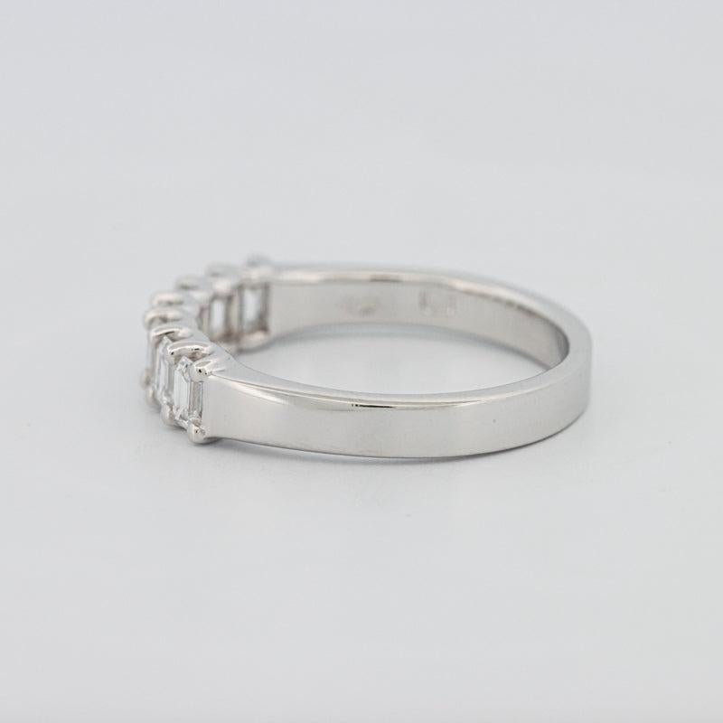 7 Half Emerald Eternity Ring - ZIZOV DIAMONDS