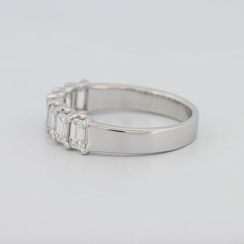 7 Half Emerald Eternity Ring - ZIZOV DIAMONDS