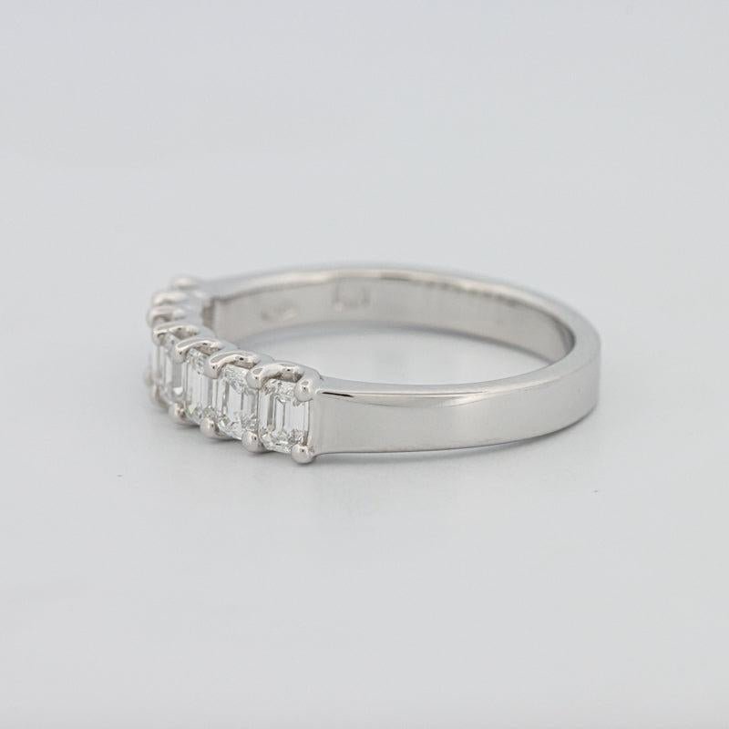 7 Half Emerald Eternity Ring - ZIZOV DIAMONDS