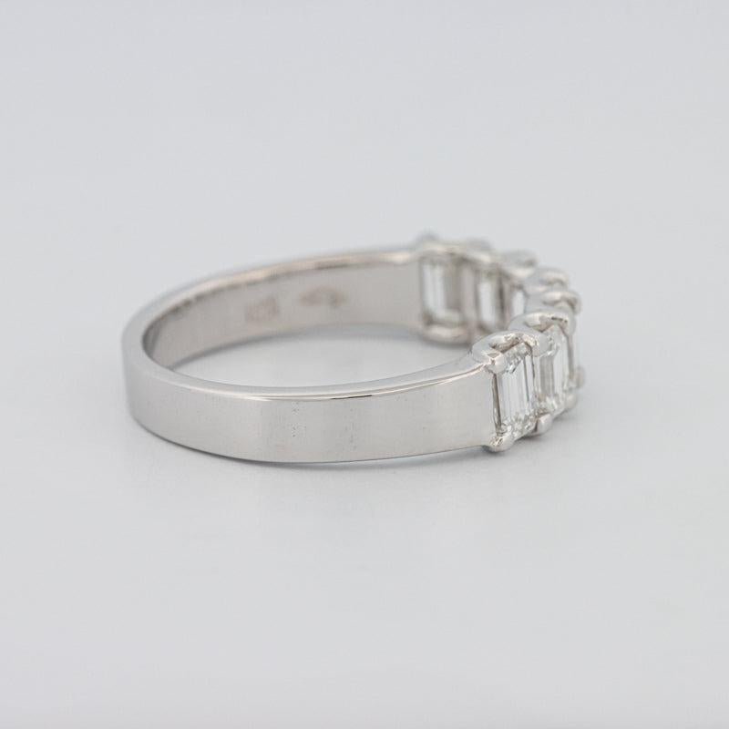 7 Half Emerald Eternity Ring - ZIZOV DIAMONDS