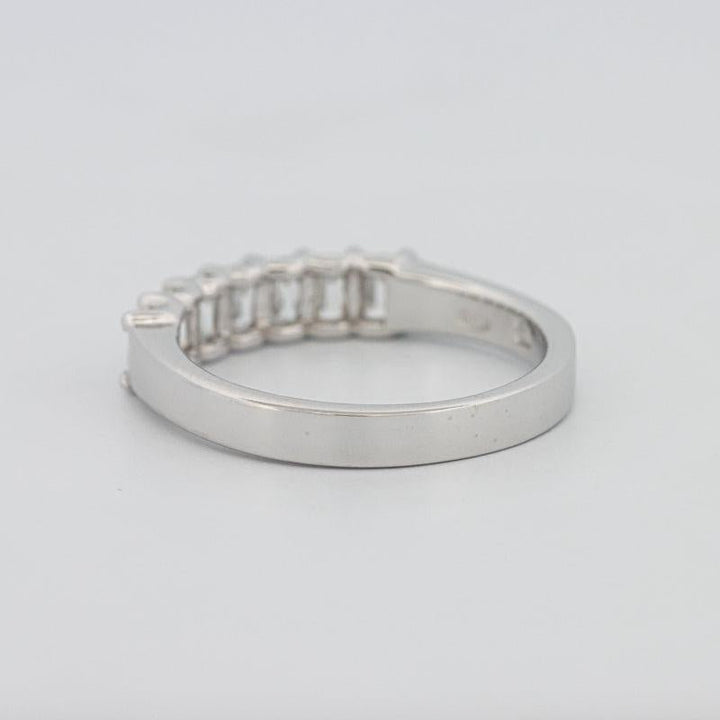 7 Half Emerald Eternity Ring - ZIZOV DIAMONDS