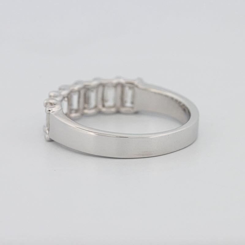 7 Half Emerald Eternity Ring - ZIZOV DIAMONDS