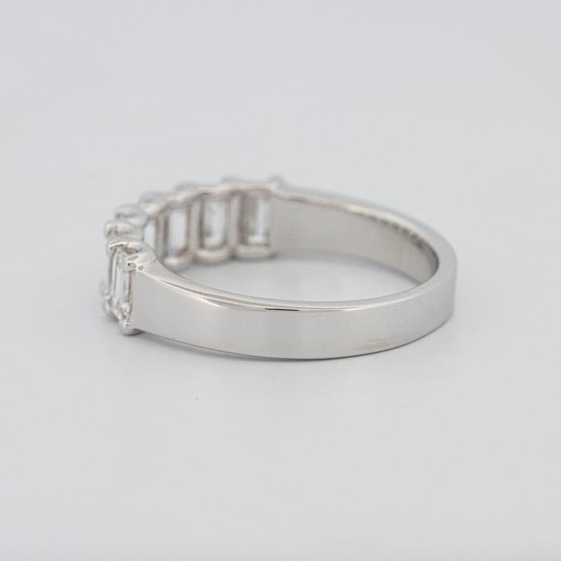 7 Half Emerald Eternity Ring - ZIZOV DIAMONDS