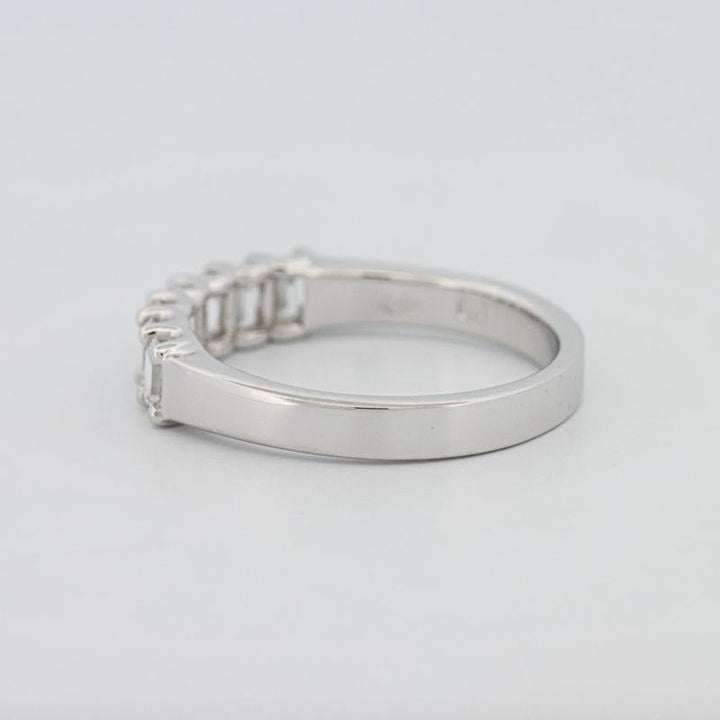 7 Half Emerald Eternity Ring - ZIZOV DIAMONDS