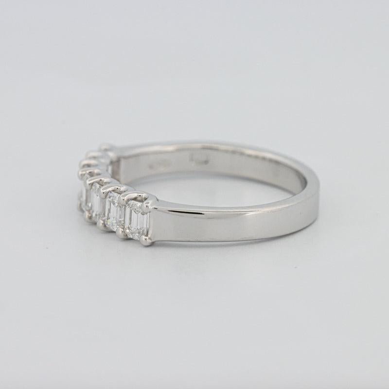 7 Half Emerald Eternity Ring - ZIZOV DIAMONDS