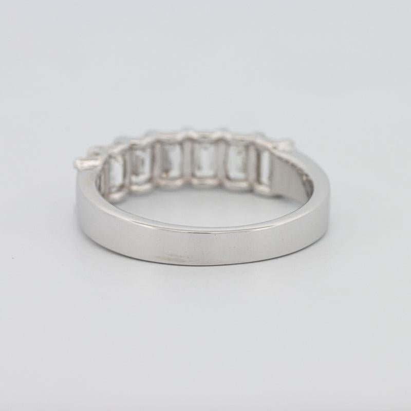 7 Half Emerald Eternity Ring - ZIZOV DIAMONDS