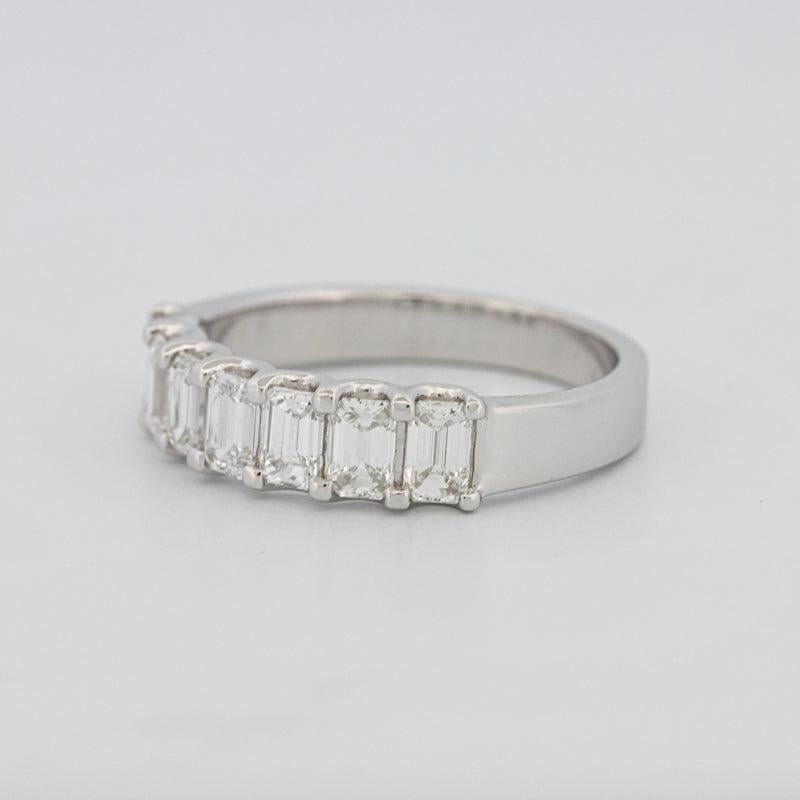 7 Half Emerald Eternity Ring - ZIZOV DIAMONDS