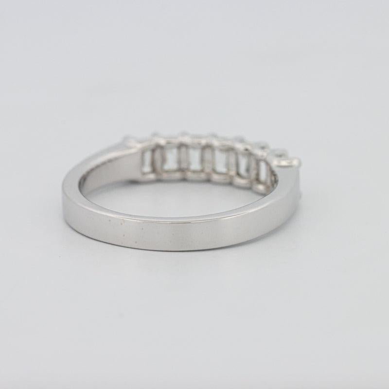 7 Half Emerald Eternity Ring - ZIZOV DIAMONDS