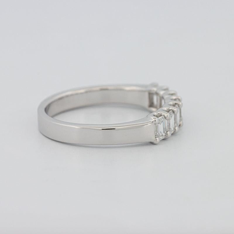 7 Half Emerald Eternity Ring - ZIZOV DIAMONDS