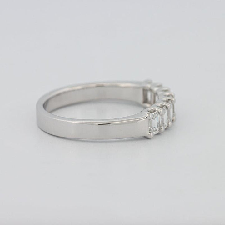 7 Half Emerald Eternity Ring - ZIZOV DIAMONDS