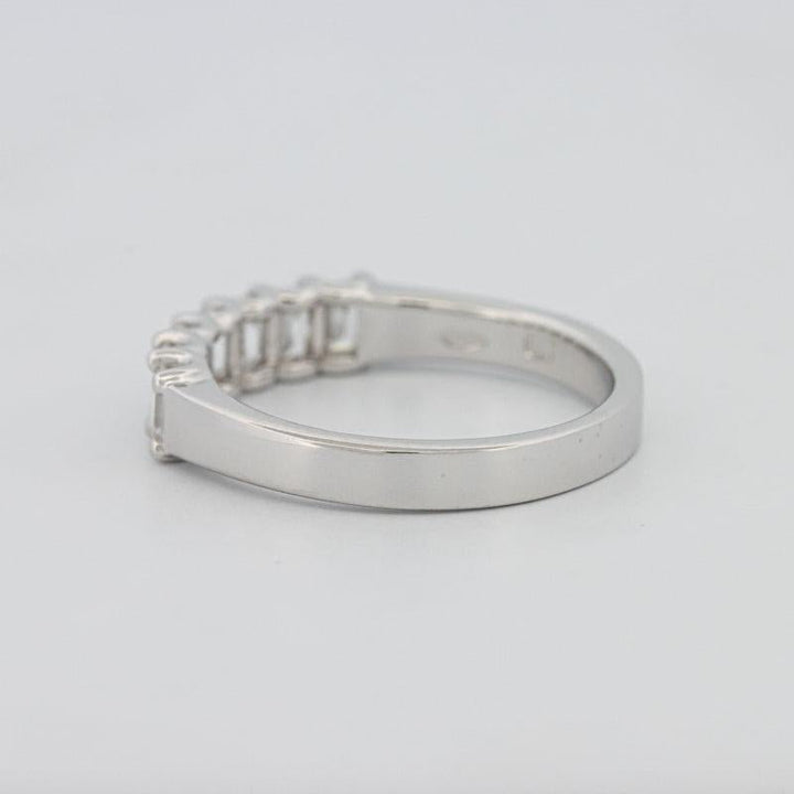 7 Half Emerald Eternity Ring - ZIZOV DIAMONDS