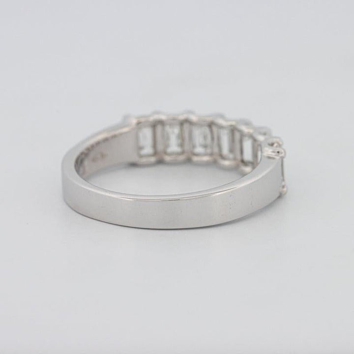 7 Half Emerald Eternity Ring - ZIZOV DIAMONDS