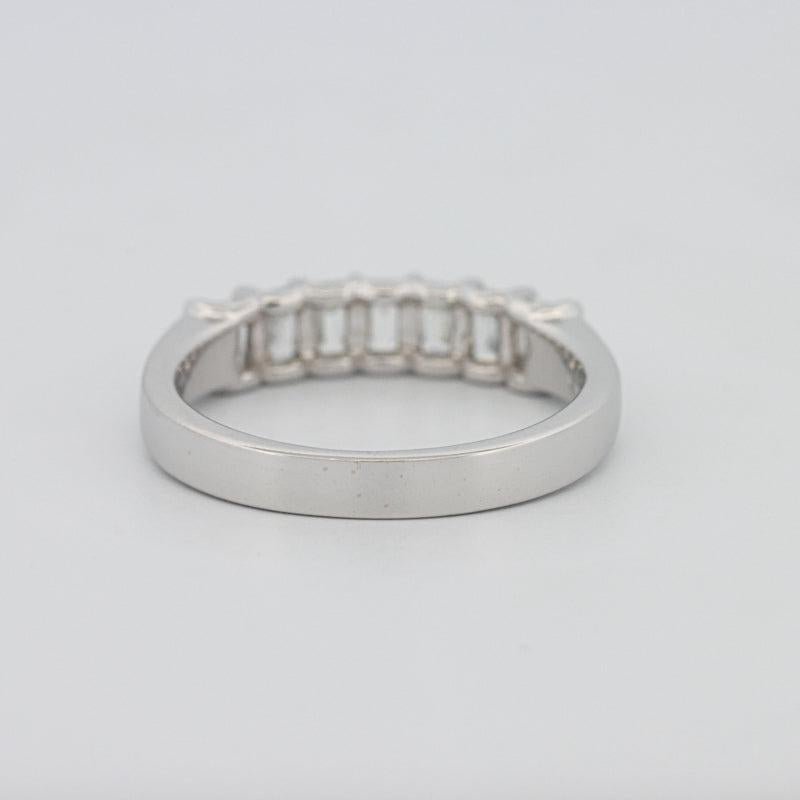 7 Half Emerald Eternity Ring - ZIZOV DIAMONDS