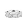 7 Half Emerald Eternity Ring - ZIZOV DIAMONDS