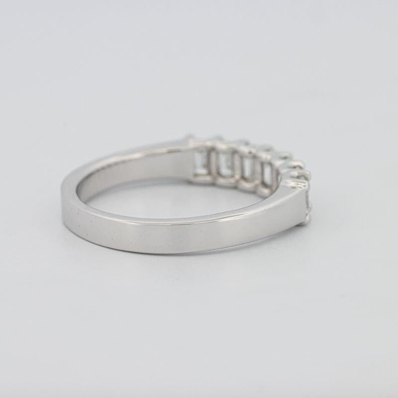 7 Half Emerald Eternity Ring - ZIZOV DIAMONDS