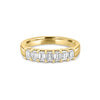 7 Half Emerald Eternity Ring - ZIZOV DIAMONDS