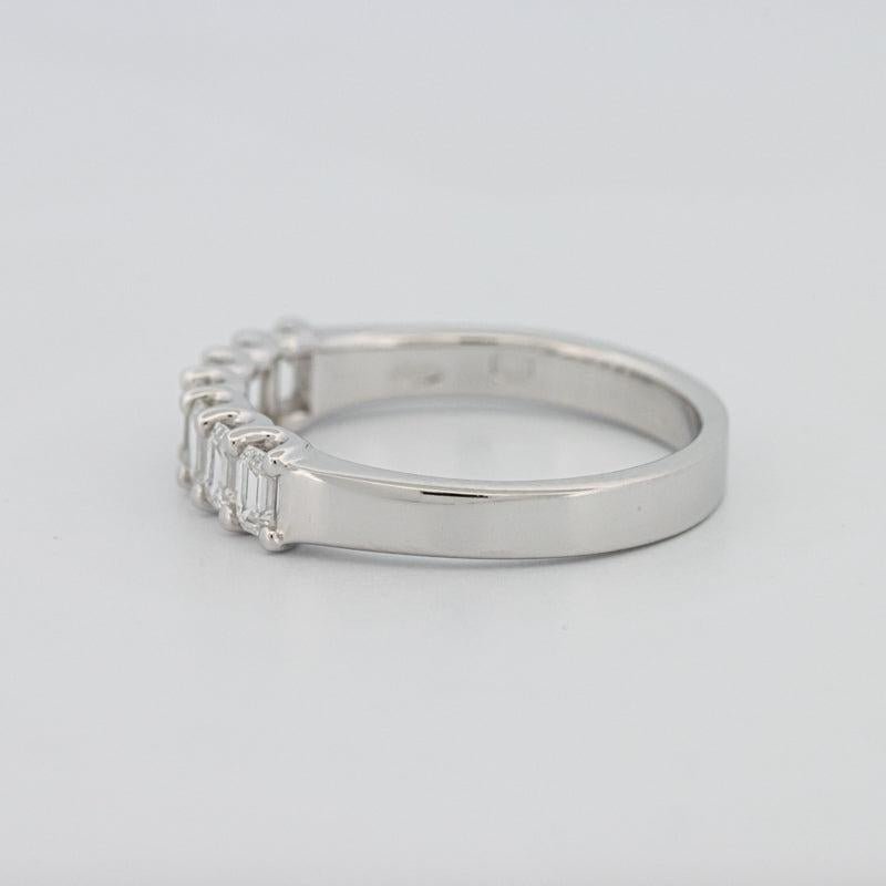 7 Half Emerald Eternity Ring - ZIZOV DIAMONDS