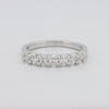 7 Half Oval Floating Eternity Ring - ZIZOV DIAMONDS