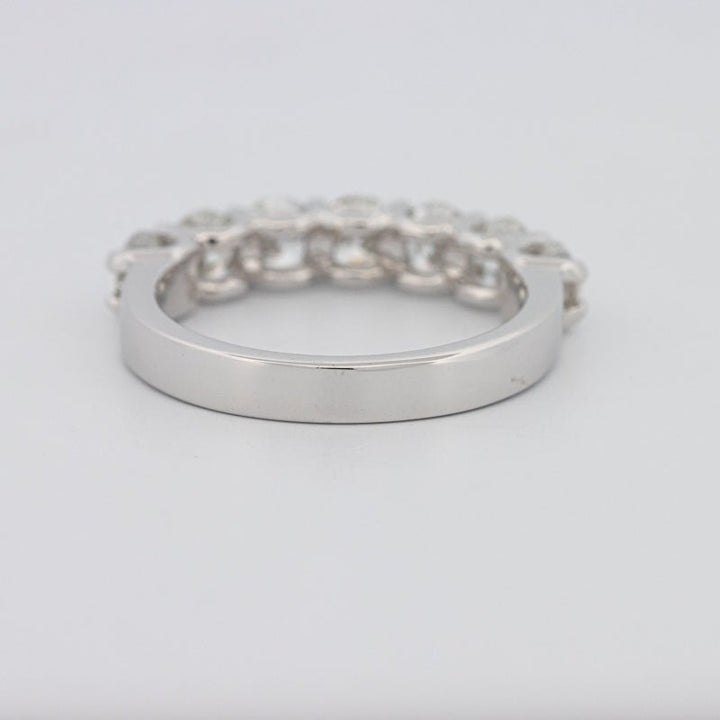 7 Half Round Floating Eternity Ring - ZIZOV DIAMONDS