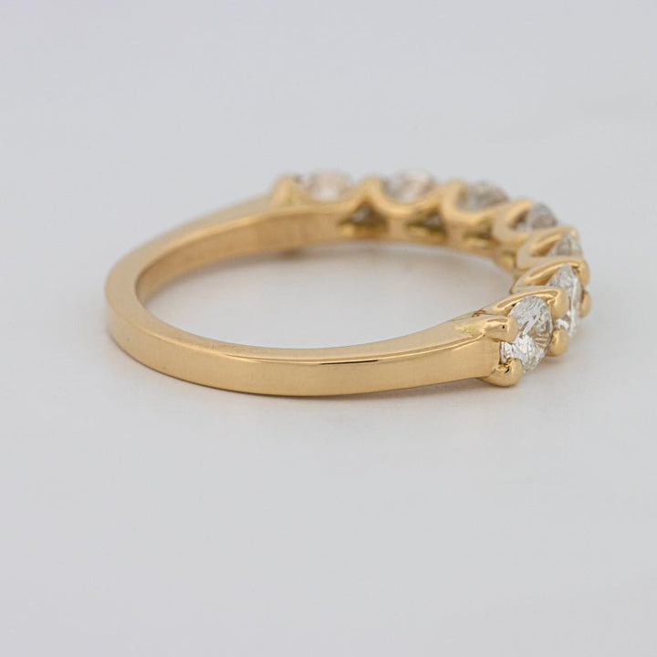 7 Half Round Floating Eternity Ring - ZIZOV DIAMONDS