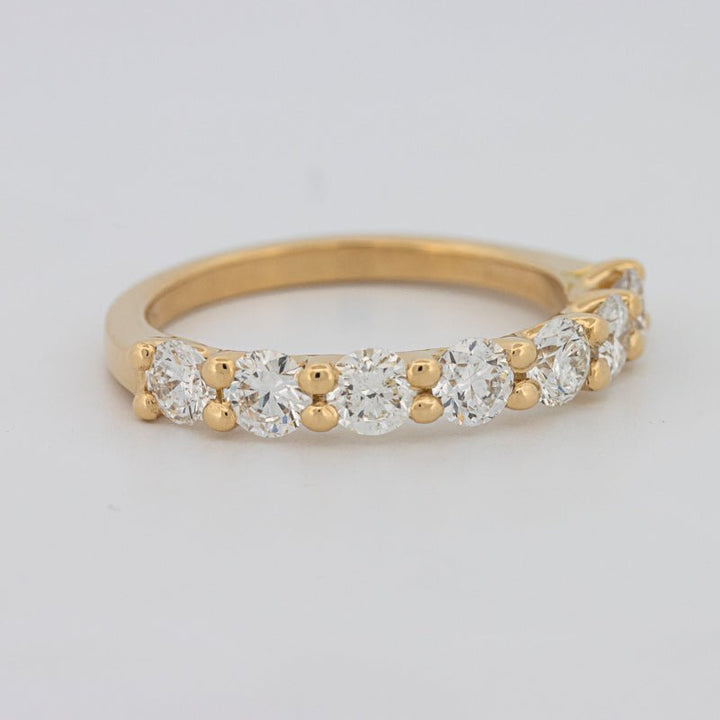 7 Half Round Floating Eternity Ring - ZIZOV DIAMONDS