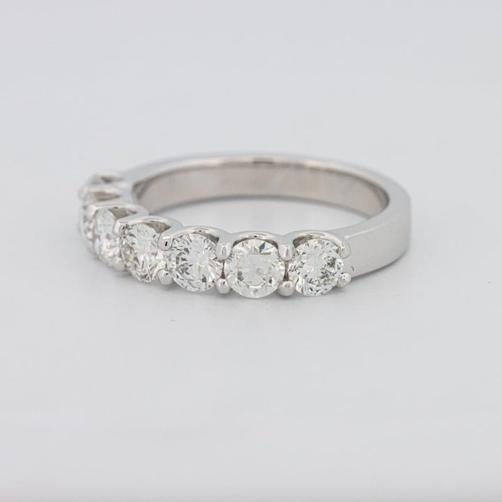 7 Half Round Floating Eternity Ring - ZIZOV DIAMONDS