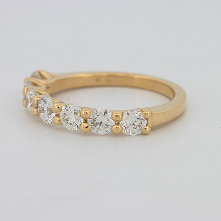7 Half Round Floating Eternity Ring - ZIZOV DIAMONDS
