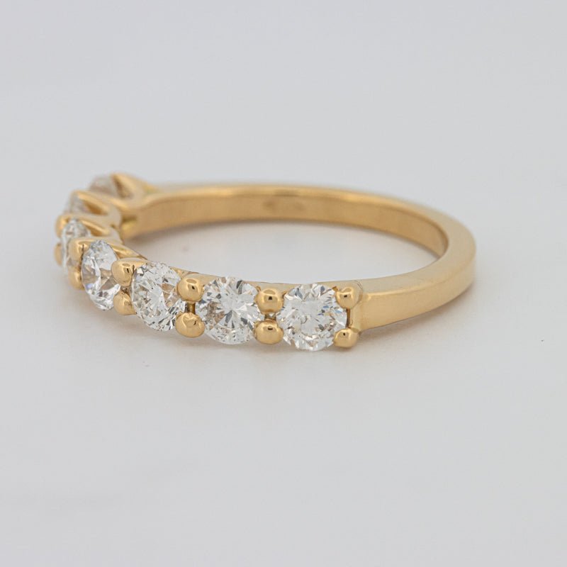7 Half Round Floating Eternity Ring - ZIZOV DIAMONDS