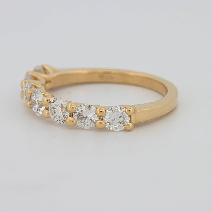 7 Half Round Floating Eternity Ring - ZIZOV DIAMONDS