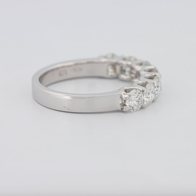 7 Half Round Floating Eternity Ring - ZIZOV DIAMONDS