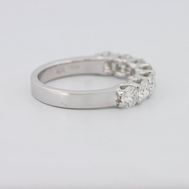 7 Half Round Floating Eternity Ring - ZIZOV DIAMONDS