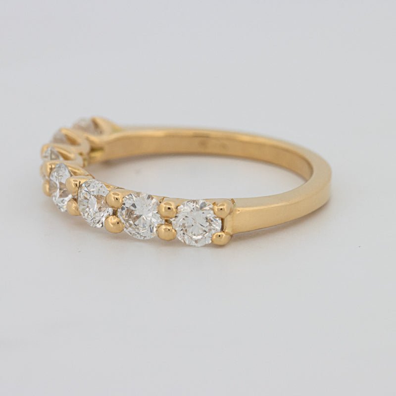 7 Half Round Floating Eternity Ring - ZIZOV DIAMONDS