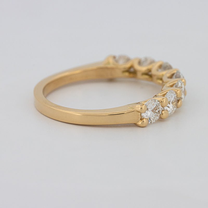 7 Half Round Floating Eternity Ring - ZIZOV DIAMONDS