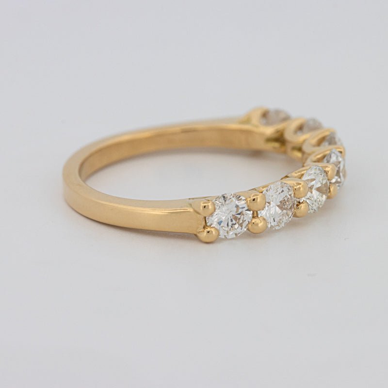 7 Half Round Floating Eternity Ring - ZIZOV DIAMONDS