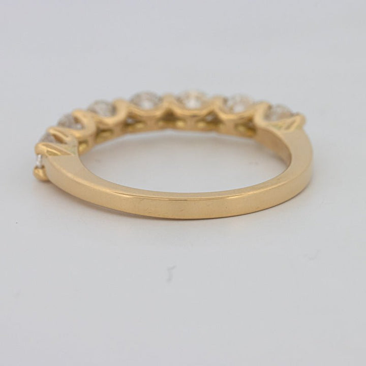 7 Half Round Floating Eternity Ring - ZIZOV DIAMONDS