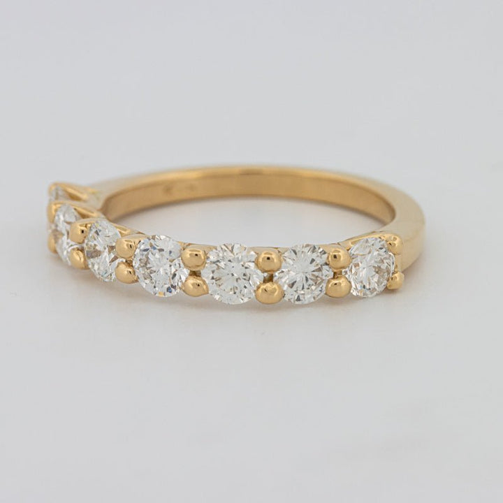 7 Half Round Floating Eternity Ring - ZIZOV DIAMONDS