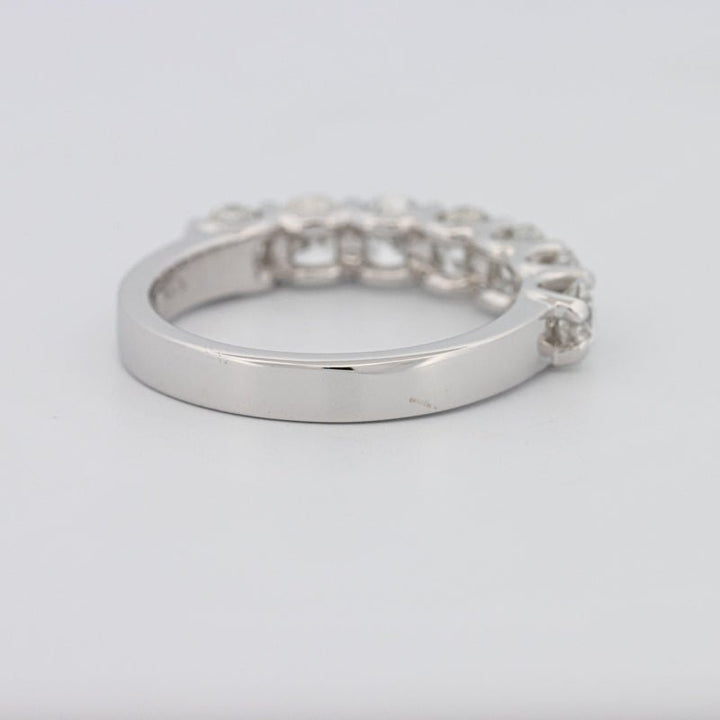 7 Half Round Floating Eternity Ring - ZIZOV DIAMONDS