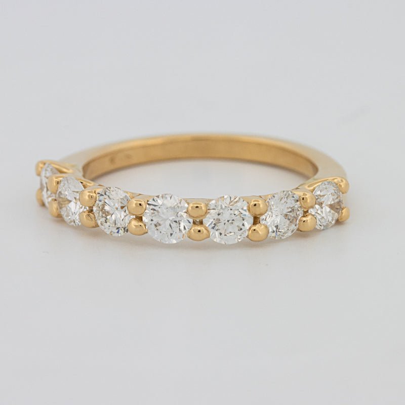 7 Half Round Floating Eternity Ring - ZIZOV DIAMONDS