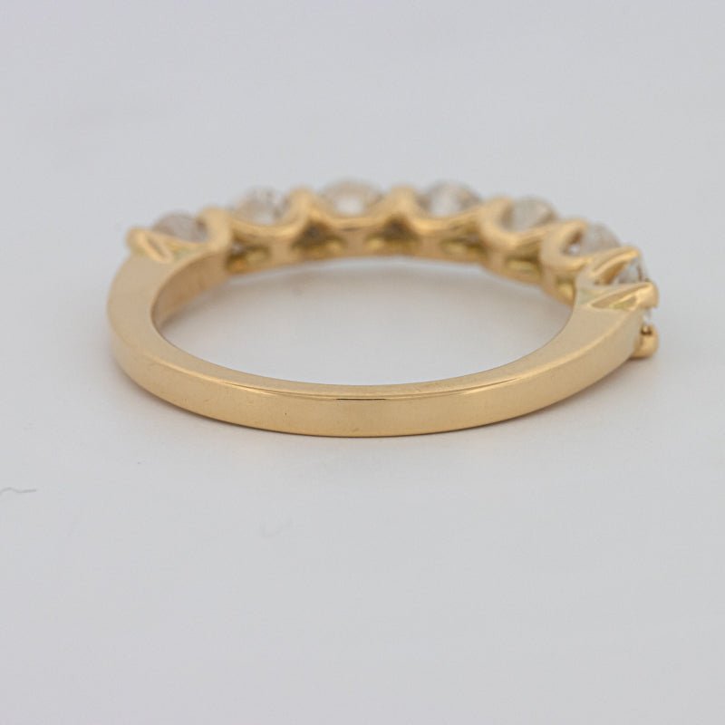 7 Half Round Floating Eternity Ring - ZIZOV DIAMONDS