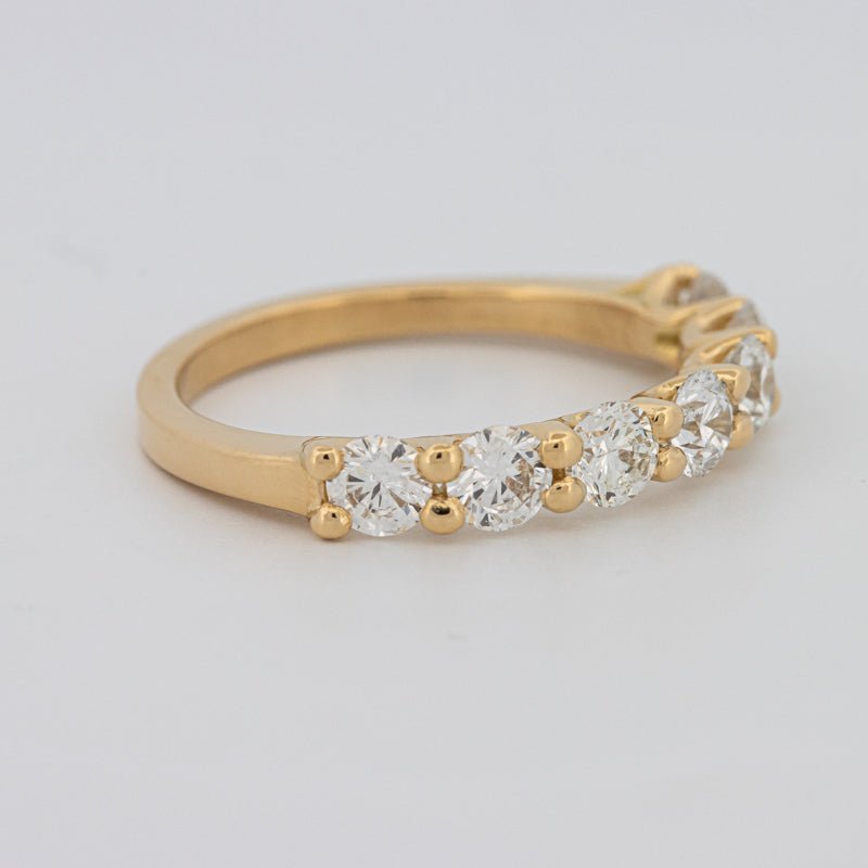 7 Half Round Floating Eternity Ring - ZIZOV DIAMONDS