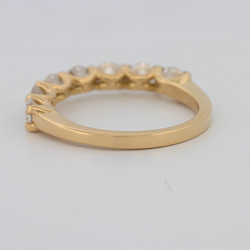 7 Half Round Floating Eternity Ring - ZIZOV DIAMONDS